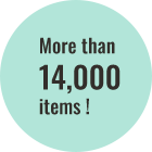 More than 14,000 items!